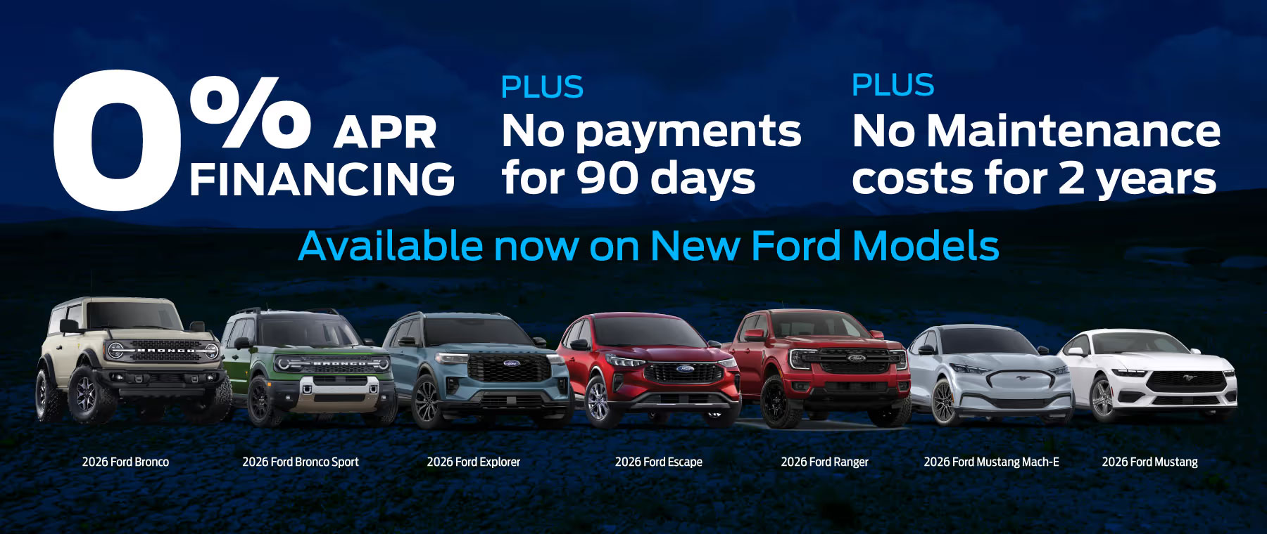 Hawk Ford Carol Stream 0% APR plus No Payments for 90 Days