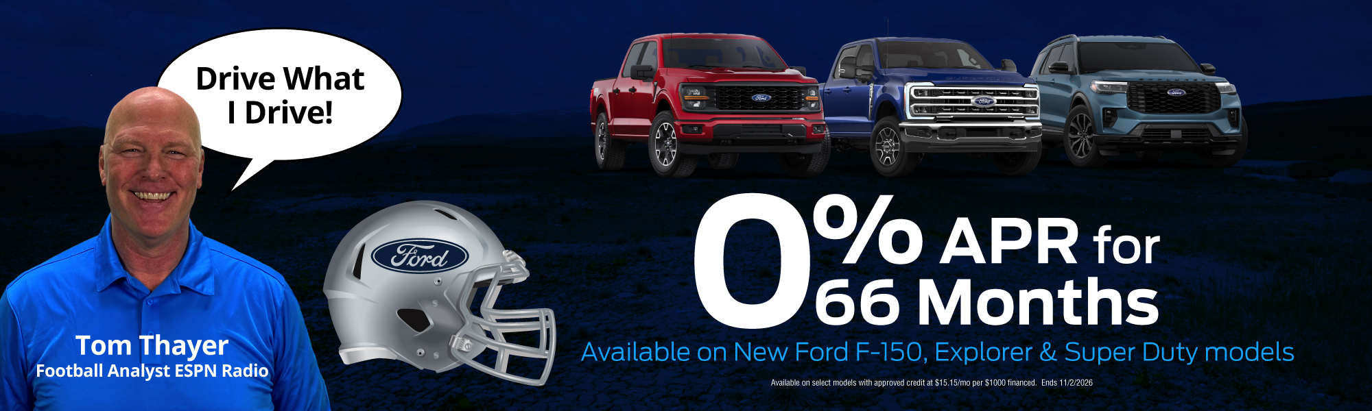 Hawk Ford Carol Stream 0% APR for 60 Months