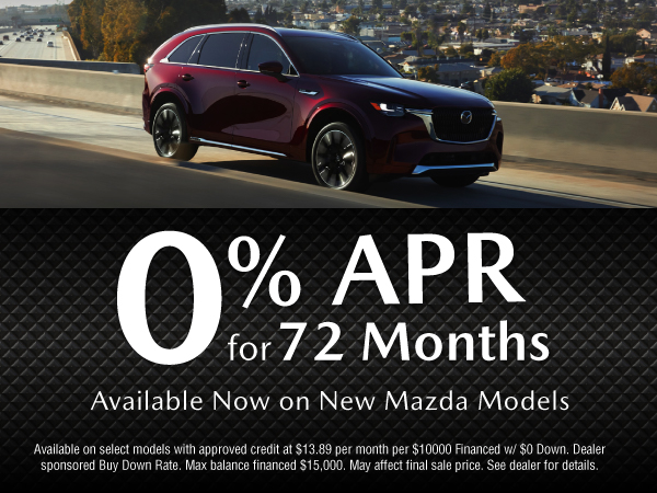 Hawk Mazda Joliet 0% APR for 60 Months